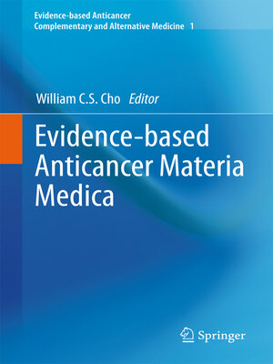 cover image of Evidence-based Anticancer Materia Medica